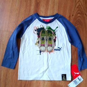 Puma boys toddler shirt